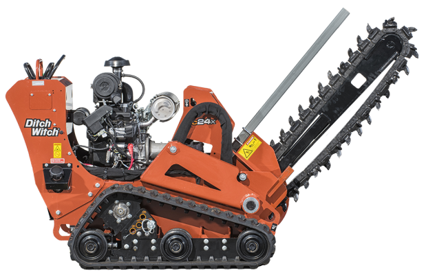 C24X Walk-Behind Trencher | Ditch Witch Middle East